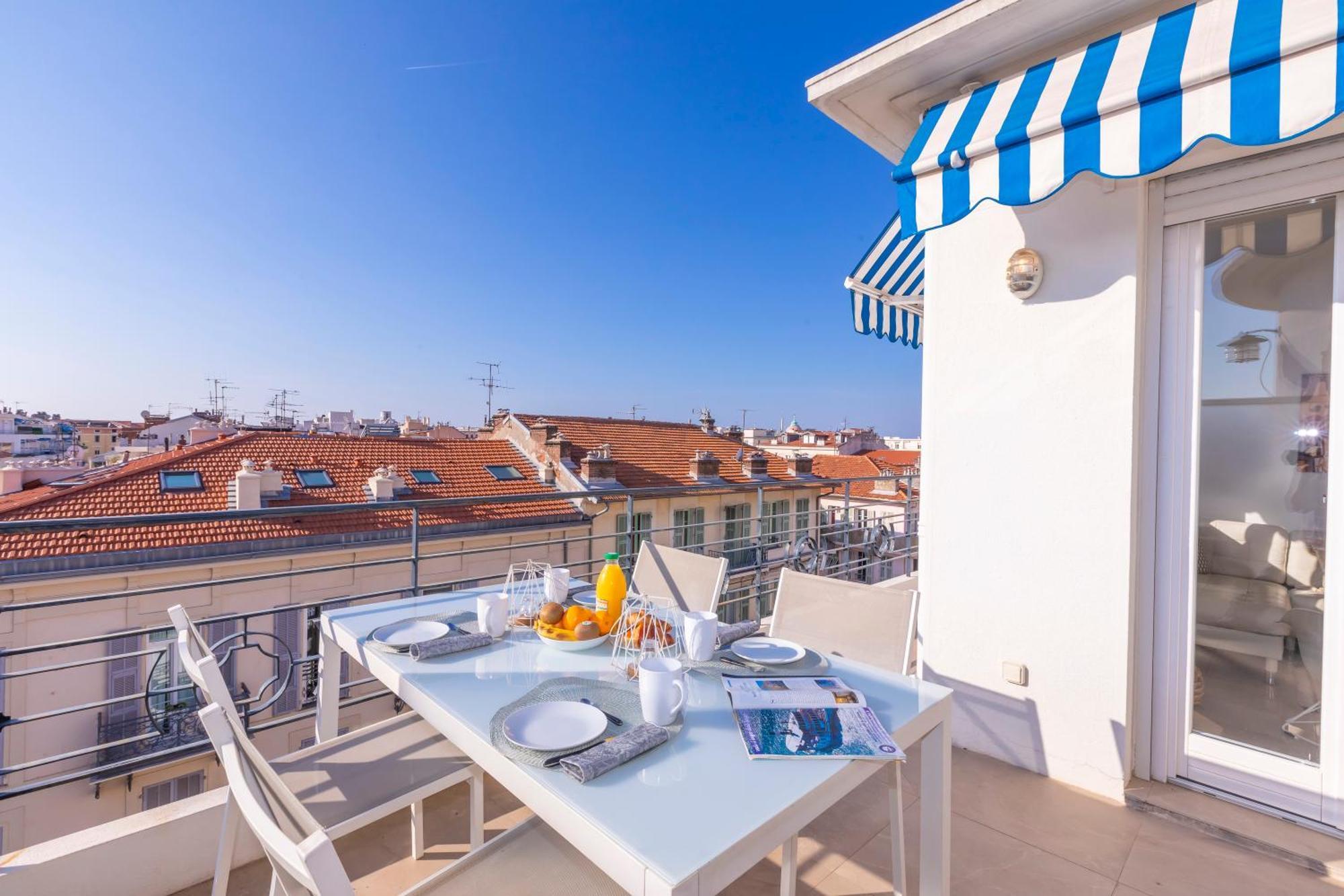 Rooftop At Palais De La Buffa - Happy Rentals Nice Exterior photo