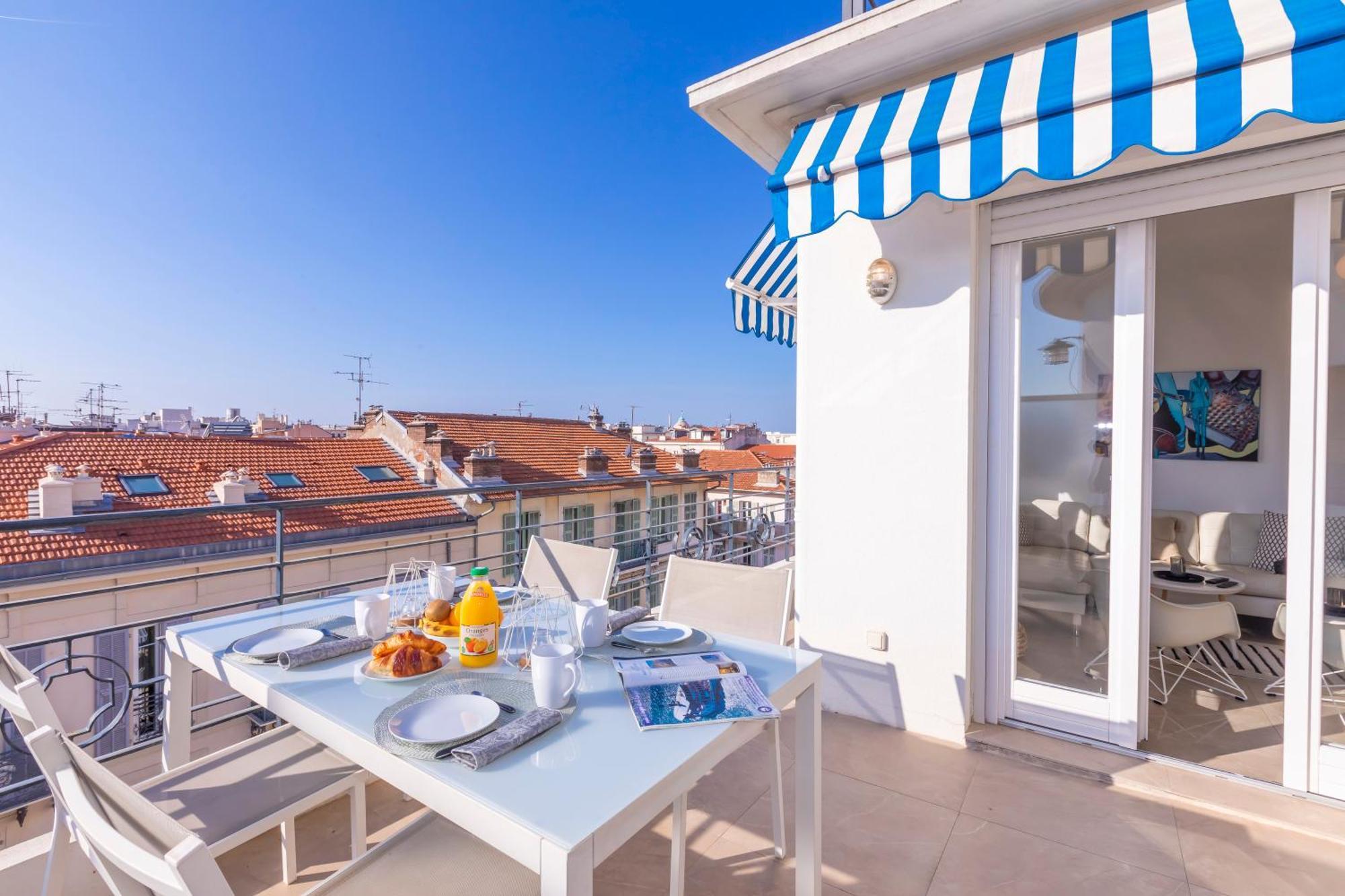 Rooftop At Palais De La Buffa - Happy Rentals Nice Exterior photo